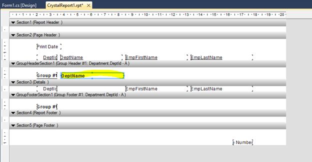 Step By Step Creating Grouping In Crystal Report